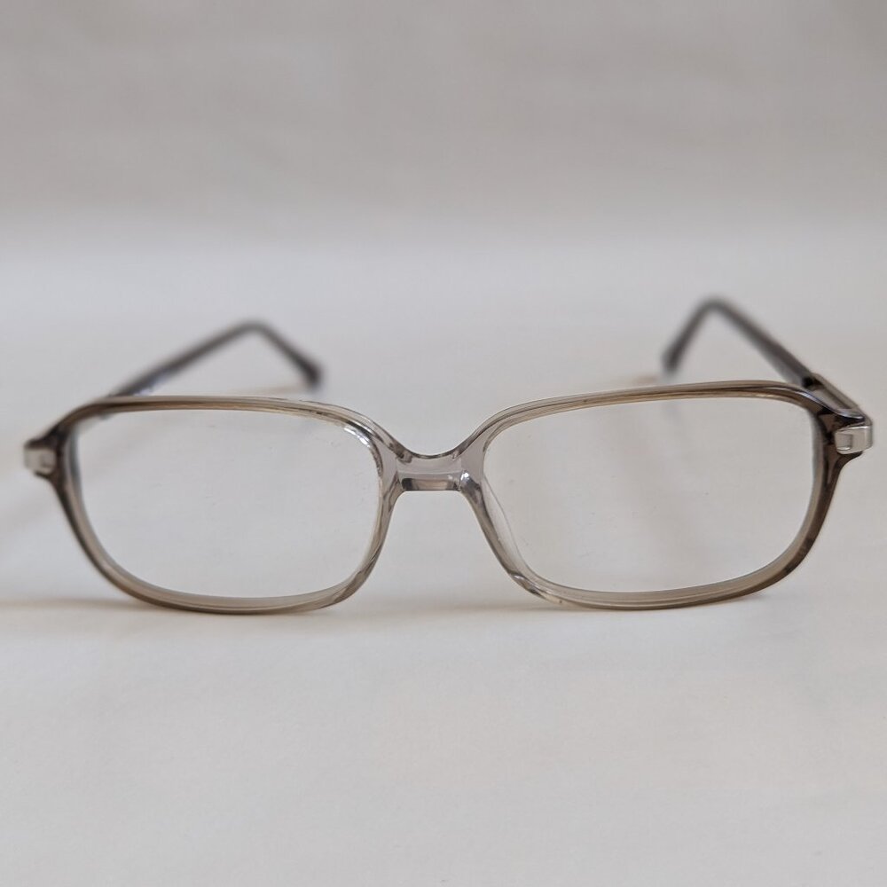 Plastic Combo Rectangle Optical Frame Only (2 Ton… - image 1